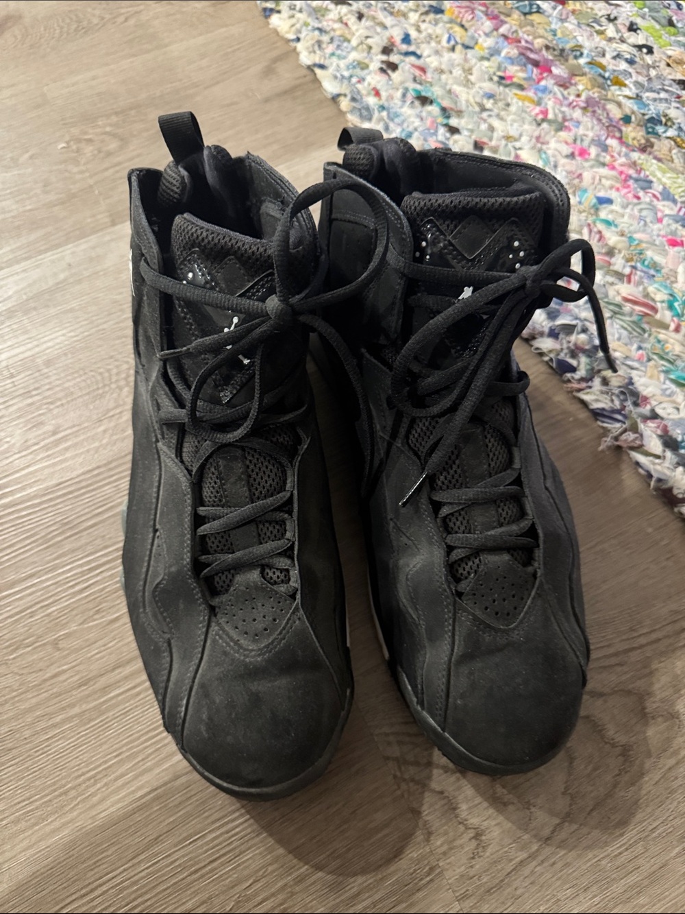 Jordan Men's Black High-Top Sneakers